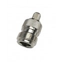 Hismart N-naaras puristuva liitin RG6-kaapelille Hismart N-naaras puristuva liitin RG6-kaapelille