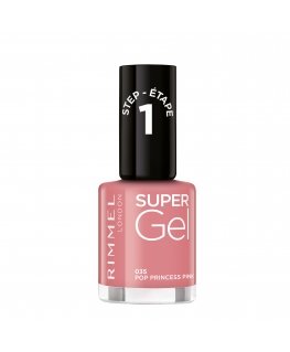 Rimmel Super Gel nagu laka 12 ml Rozā Spīdums
