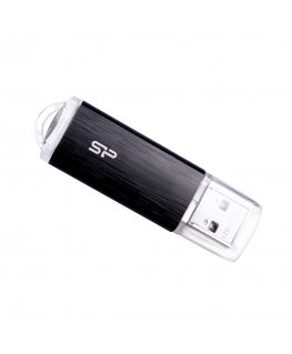Silicon Power Ultima U02 USB atmintukas 8 GB USB A tipo 2.0 Juoda, Permatomas