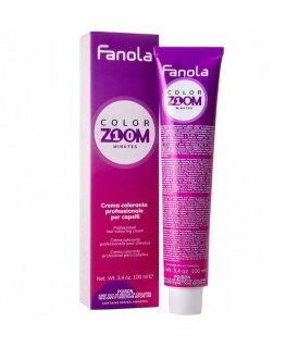 Fanola Color Zoom matējošā krāsojošā krēma palete 100 ml - 1.0 Melns