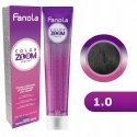 Fanola Color Zoom hiusväriä kerma kokonaissarja 100 ml - 1.0 Musta Fanola Color Zoom hiusväriä kerma kokonaissarja 100 ml - 1.0 Musta