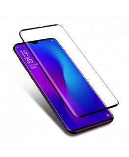 Reach LCD apsauginis stikliukas 5D Full Glue Samsung A605 A6 Plus 2018 lenktas juodas