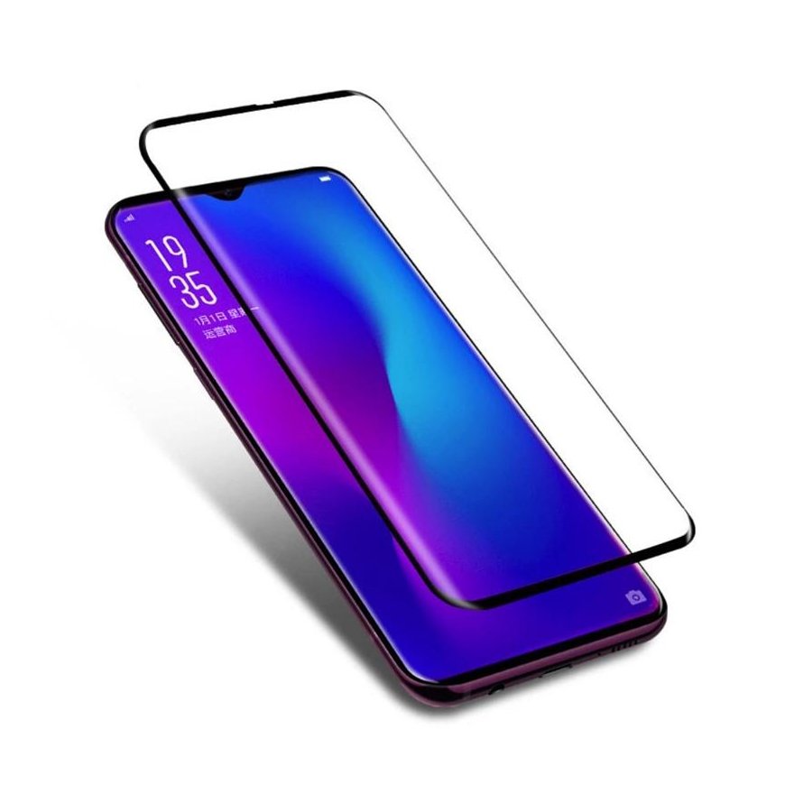 Reach LCD aizsargstikls 5D Pilna līme Samsung A605 A6 Plus 2018 izliekts melns