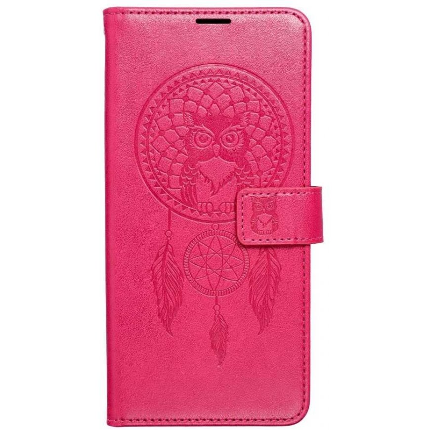 Oem MEZZO grāmatu vāks, kas paredzēts Samsung Galaxy A26 5G, mandala magenta.
