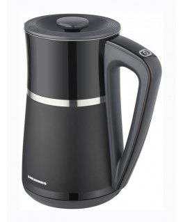 Heinner HEK-D22002WBK elektriskās tējkanna 1,7 L 2200 W Melns