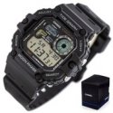 Pacific U14 rubber watch strap - black/orange - 20mm Pacific U14 rubber watch strap - black/orange - 20mm