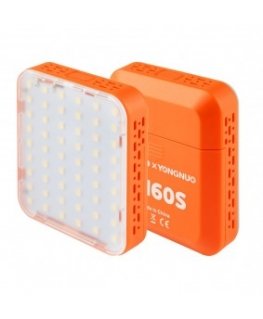 LED Gaisma - Yongnuo YN60S 5500K 3 Spilgtuma Līmeņi Stenda Montāža Oranža