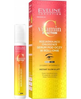 Eveline Cosmetics Vitamīni C 3x Rīcība, 15 ml