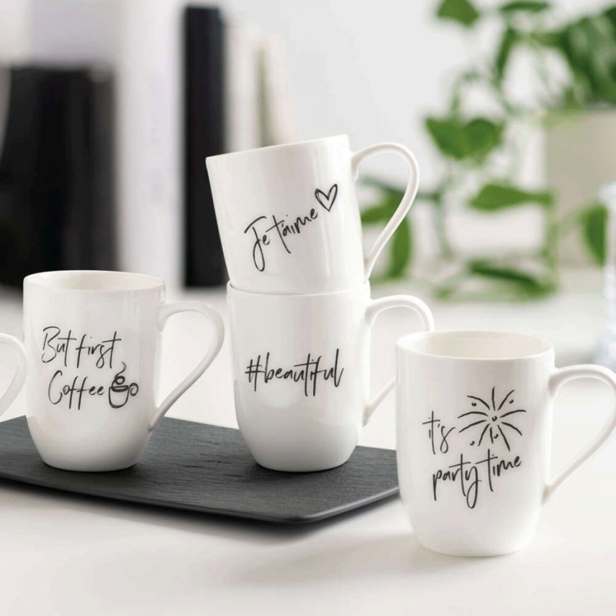 Puodelis Villeroy & Boch Statement Bet Pirmiausia Kava, 290 ml