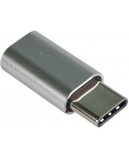 PremiumCord adapter USB-C/eme - USB2.0 Micro-B/naine, metalliline hall