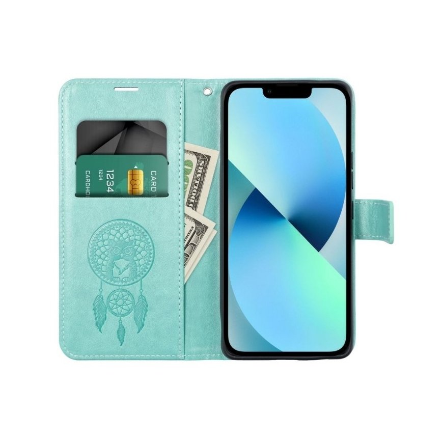 Oem MEZZO-kirjaime suoja Samsung Galaxy A22 5G dreamcatcher vihreä väri. – 2