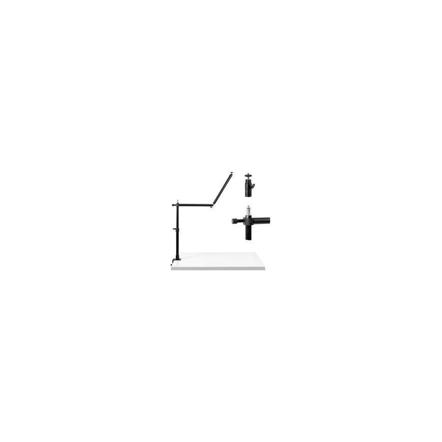 Stends - MITOYA MTY85 16mm Galva 1/4'' Vītne Regulējams Augstums 30-52cm – 2