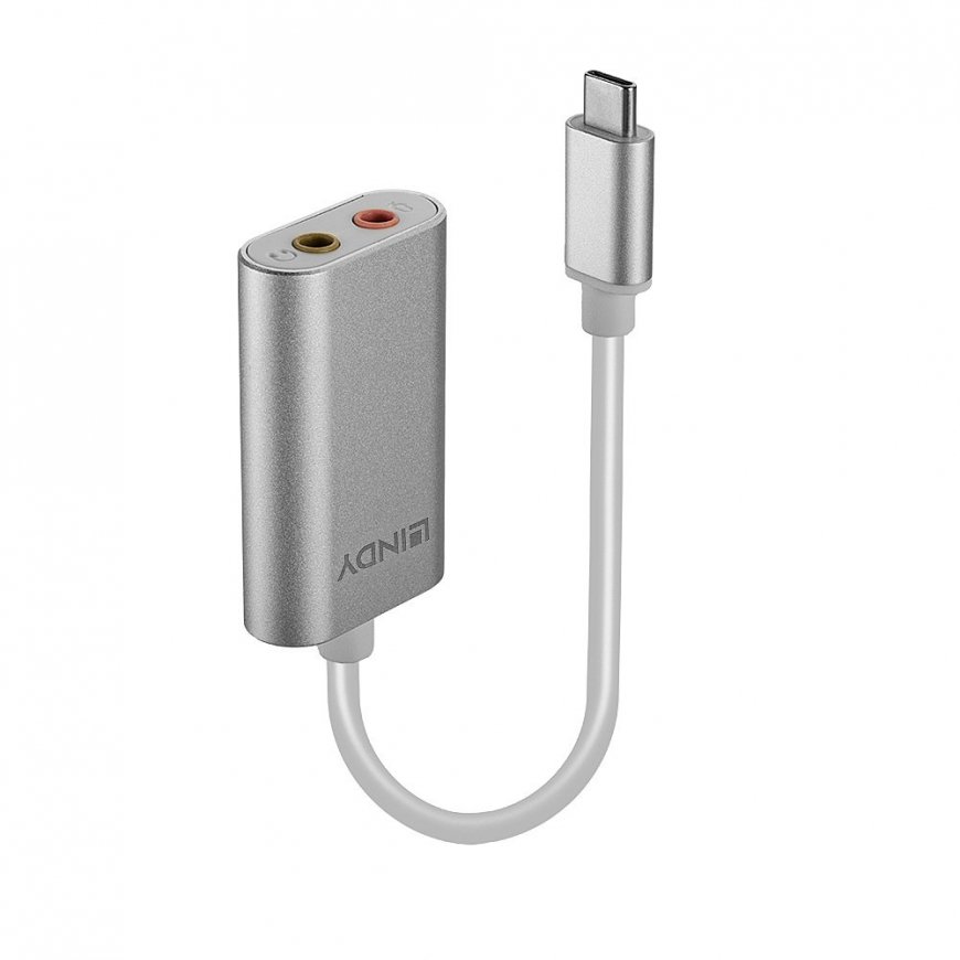 Lindy 42711 mobilo telefonu kabelis Balts USB C 3.5mm