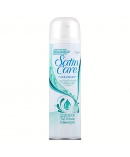 Gillette Satin Care Pure&Delicate Skūšanās gels 200 ml