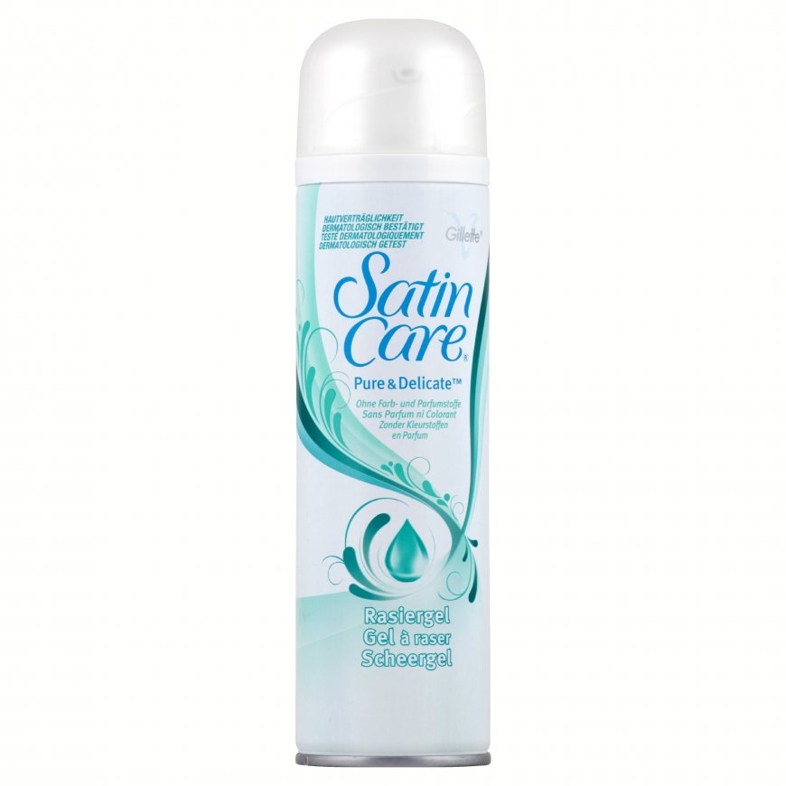 Gillette Satin Care Pure&Delicate Skūšanās gels