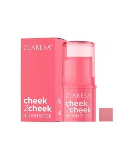 Claresa Румяна в стике Cheek 2 Cheek 02 Нейтральный коралл, 5,5 г