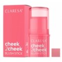 Claresa Cheek 2 Cheek Blush Stick 02 Neon Coral, 5,5 g Claresa Cheek 2 Cheek Blush Stick 02 Neon Coral, 5,5 g