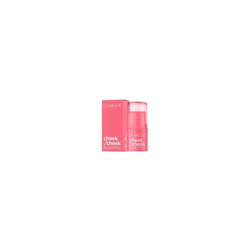 Claresa Cheek 2 Cheek Blush Stick 02 Neon Coral, 5,5 g – 2