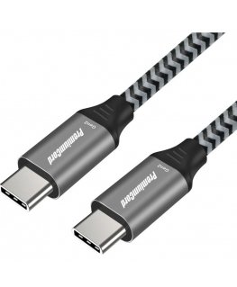 PremiumCord USB-A - USB-A Cable 2 m Gray (ku2aa2)