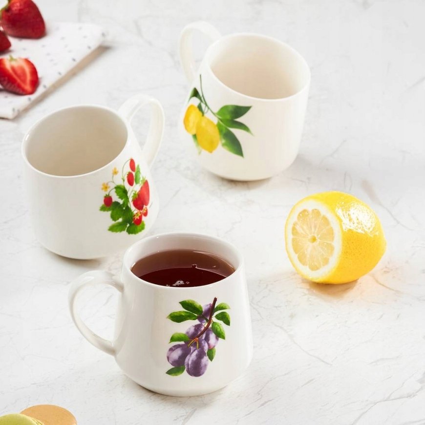 Frutti Lemon Porcelain Mug 460 ml AMBITION