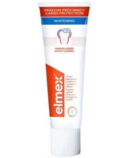 Elmex Caries Protection Whitening Toothpaste 75ml fluoride toothpaste Unisex