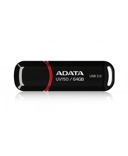ADATA 64GB DashDrive UV150 USB atmintukas USB A tipo 3.2 Gen 1 (3.1 Gen 1) Juoda