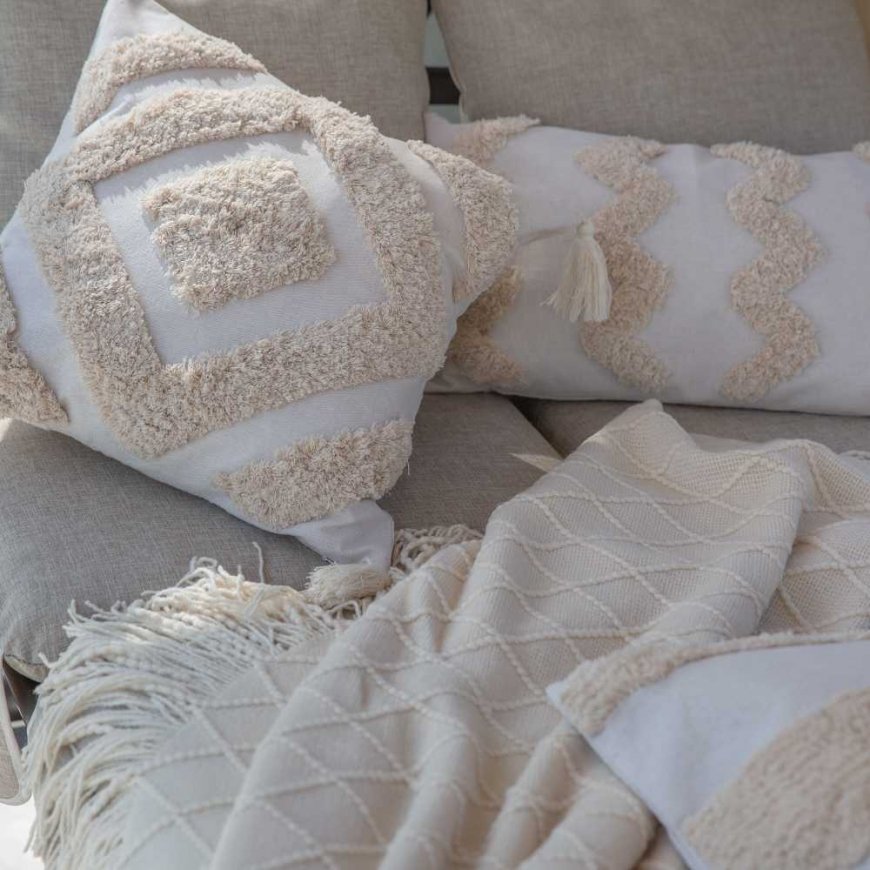 Myhome Boho Line decorative pillowcase diamond 45 x 45 cm MANO NAMAI – 2