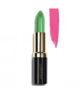 Long-lasting lipstick Lavertu Excellent LA00112, 102, green-dark pink