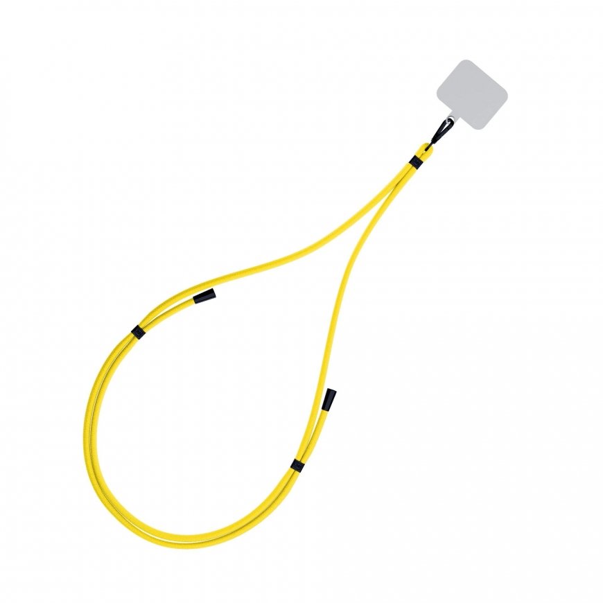 3MK EasyClip strap Mobile phone Nylon, Zinc Black, Yellow