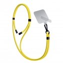 3MK EasyClip siksna Mobilais telefons Neilons, Cinks Melns, Dzeltens 3MK EasyClip siksna Mobilais telefons Neilons, Cinks Melns, Dzeltens