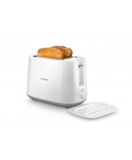 Philips Daily Collection HD2582/00 leivänpaahdin 8 2 viipale(i)ta 900 W Valkoinen
