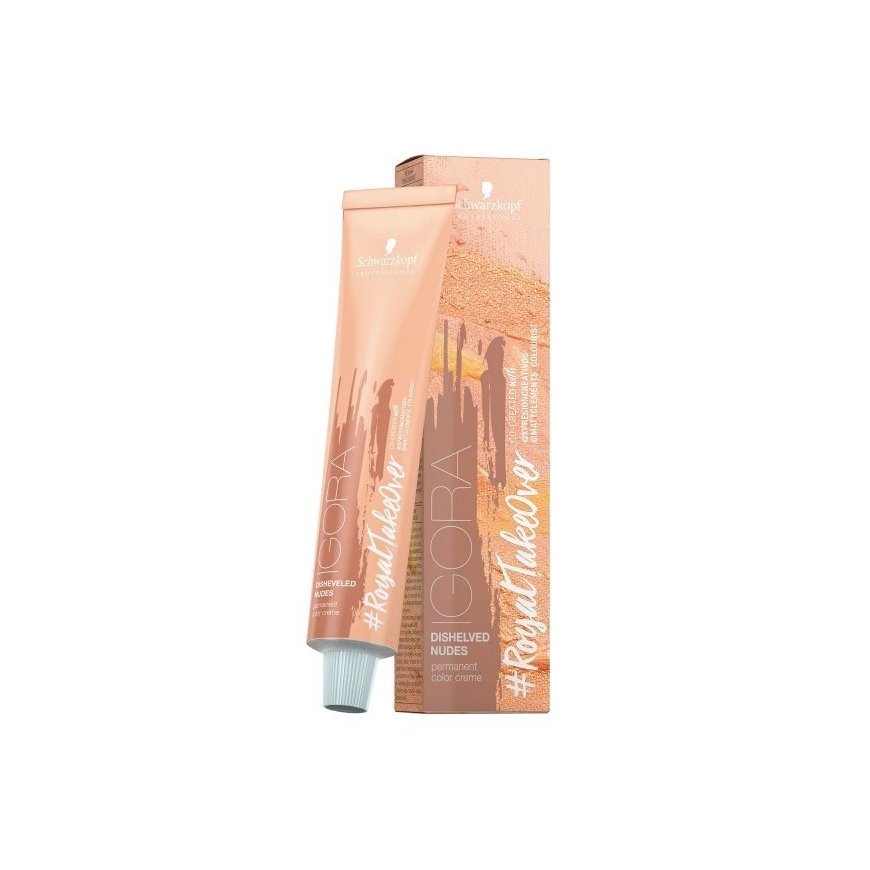 Schwarzkopf Igora Royal TakeOver Nudes 9-481 Hair Dye for Light Hair Brownish Yellow Red Ash 60ml – 2