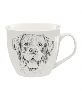 Porcelain Mug "Golden Retriever" Wild 550 ml AMBITION
