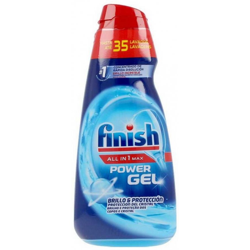 Indų plovimo skystis Power Gel All In 1 Finish – 2