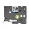 QOLTEC juosta BROTHER TZe-221 9mm x 8m balta / juoda perspauda QOLTEC juosta BROTHER TZe-221 9mm x 8m balta / juoda perspauda