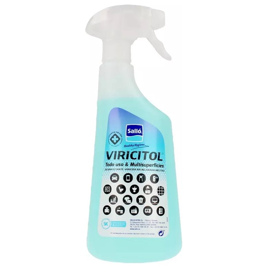 Viricitol Salló Disinfectant Spray Reusable (750 ml) – 2
