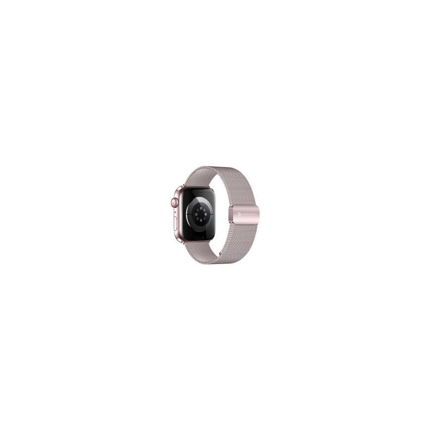 „Apple Watch“ dirželis Forcell F-Design FA06 silikoninis, su skylutėmis, 38 / 40 / 41 mm, oranžinis – 2
