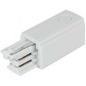Led Line Prime Power Connector 3-Phase Rail LUMICANTO Left Side White Led Line Prime Power Connector 3-Phase Rail LUMICANTO Left Side White