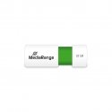 MediaRange MR973 USB-välkmälu 32 GB USB tüüp A 2.0 Roheline, Valge