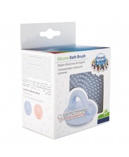 CANPOL BABIES silikonine keha harja, sinine, 9/115_blu