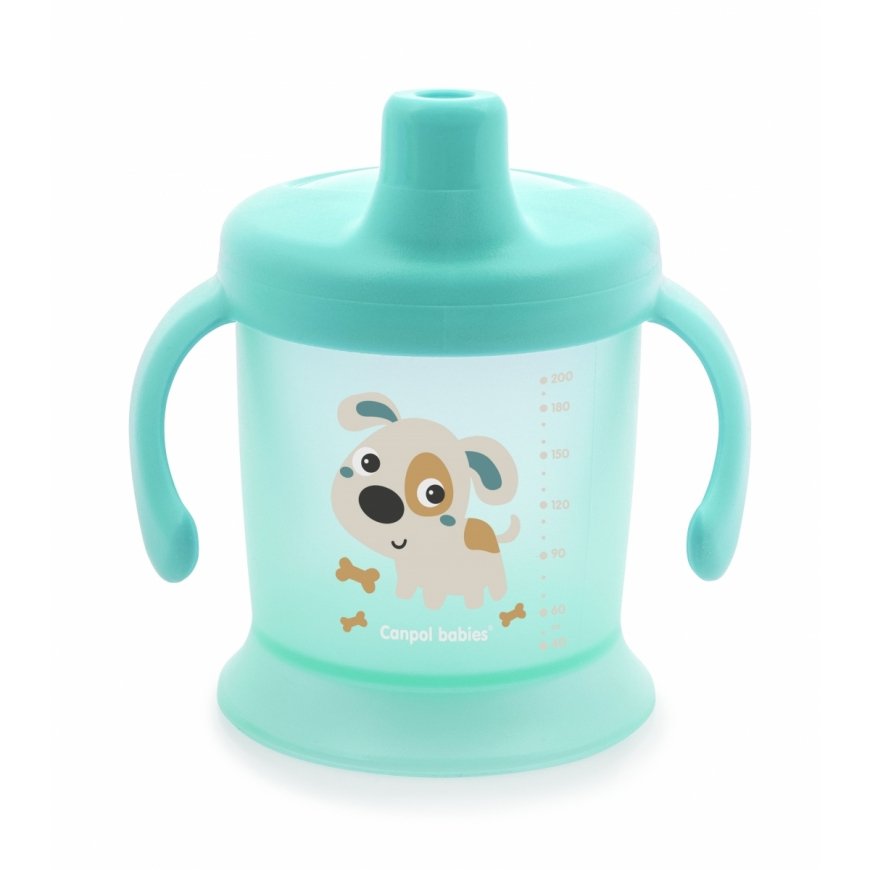 Canpol Babies nedri gėrimo puodelis Smiley, 200ml, 31/300