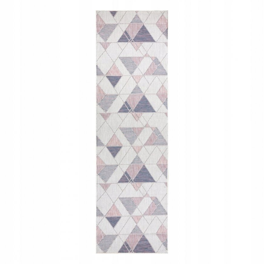 Matto Kilimas VINEA GEOMETRIC2 väri kerma 60x250 Hakano