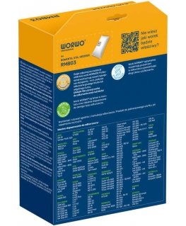 Мешки для пылесосов Melitta WORWO ROWENTA ZR815 / RMB03K