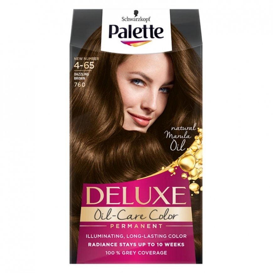 Palette Deluxe Oil-Care Color 760 (4-65) Akina Red