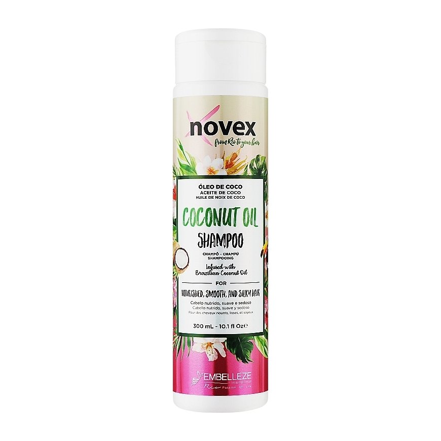 NOVEX Kookosöljy, Shampoo, 300ml