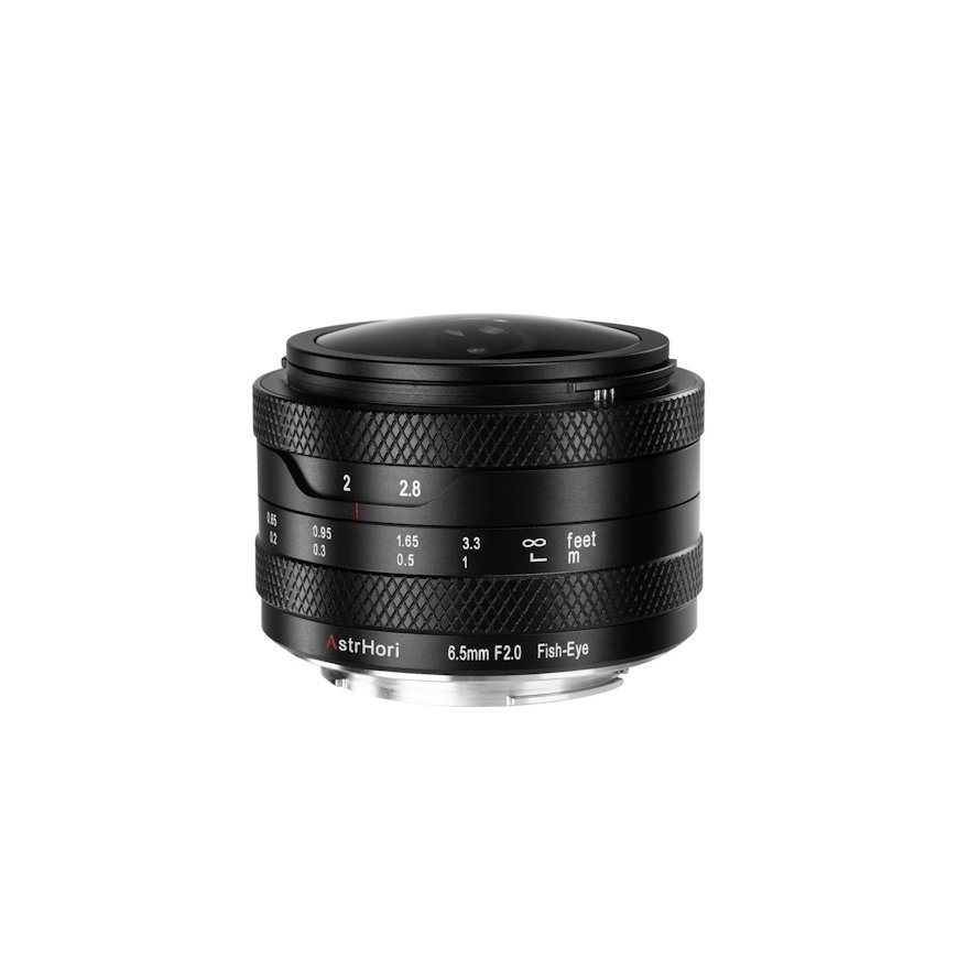 Sigma „AstrHori MF 6.5mm f/2 APS-C“ ring-seen kalasilm, mis on mõeldud „Fujifilm X“ jaoks