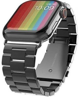 Mercury Mesh -ranneke Apple Watch 42/44/45 mm hopeanvärinen