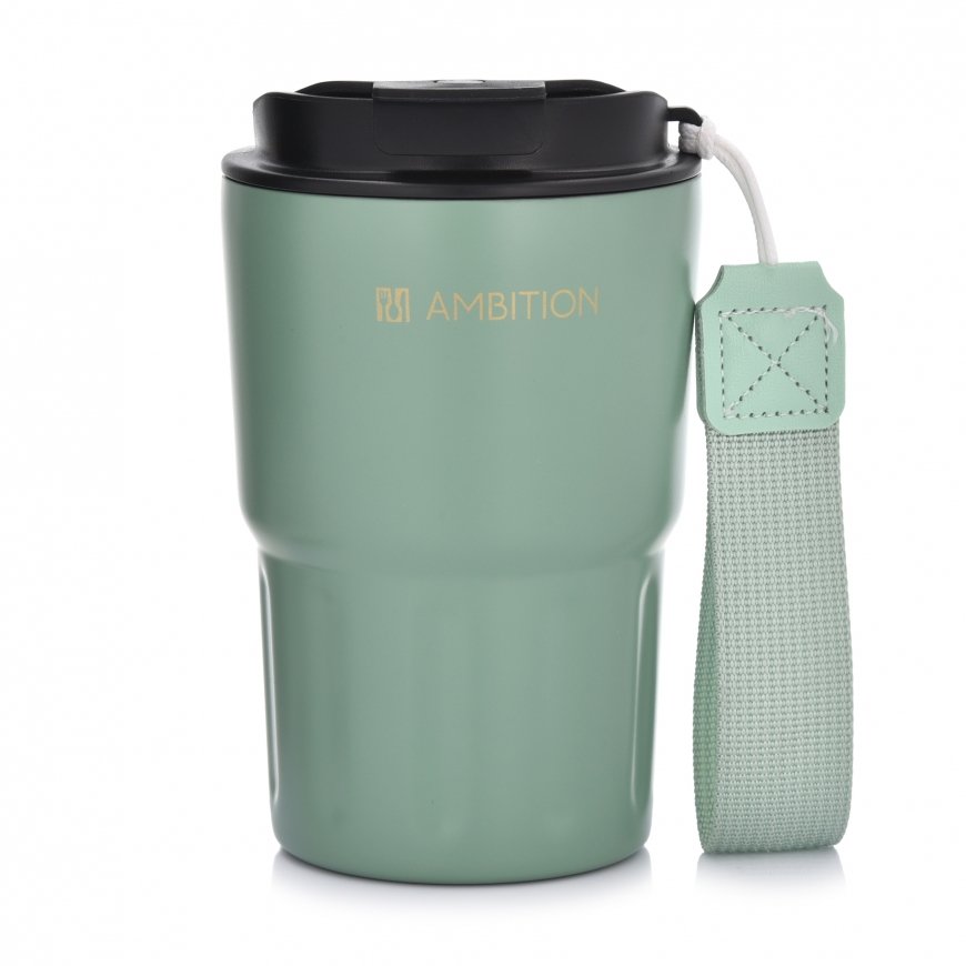 Termo puodelis Fern 350 ml zaļā krāsā AMBITION