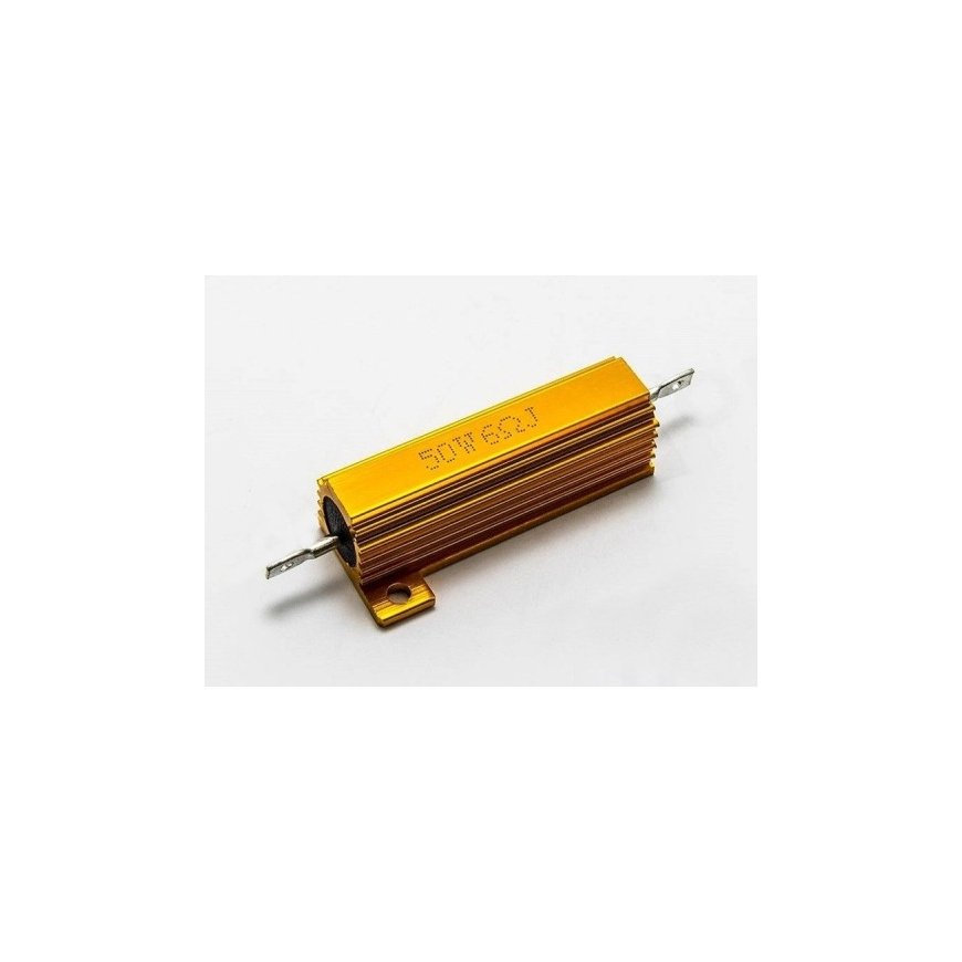 OEM rezistori 50W - 6Ohm - alumīnija korpusā - RX24 50W 6R