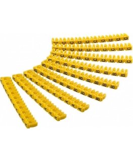 Goobay 72516 kabelio žymeklis Geltona PVC 90 vnt